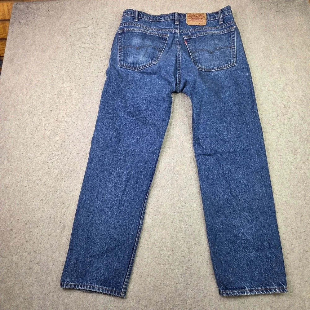 Vintage Levis 505 Jeans Mens 38x30 (Fits 36x30) Red Tab Made in Canada Y2K